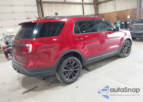 2018 Ford Explorer Xlt z USA, uszkodzony, nr VIN 1FM5K8D83JGC21448
